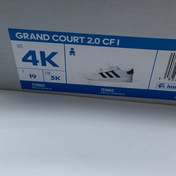 Adidas GRAND COURT SHOES black and white - Picture 8 of 8